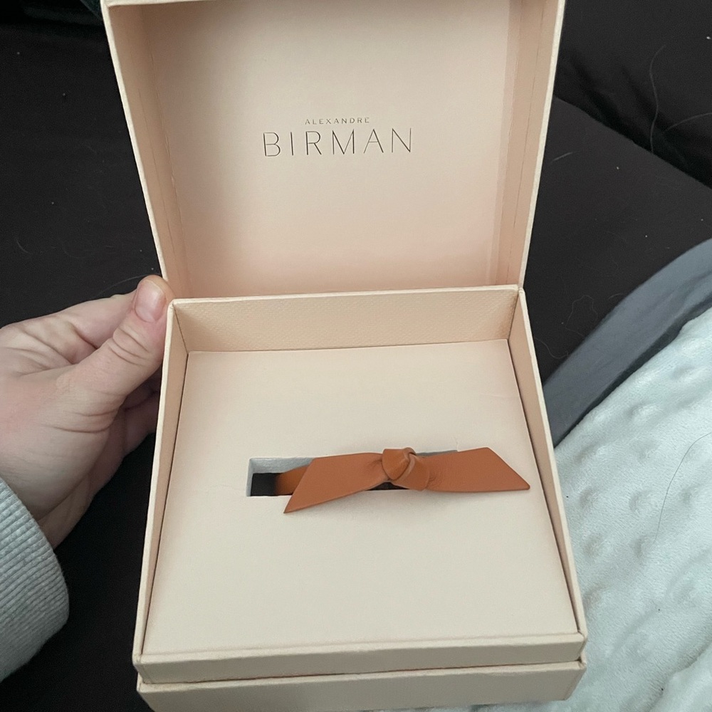Alexandre Birman Brown Leather Bracelet